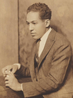 "Portrait of Langston Hughes"