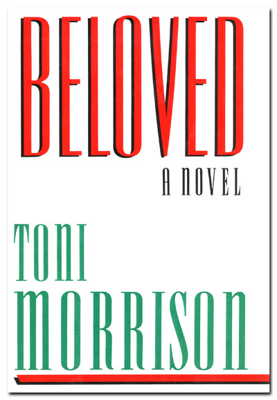 "Cover of the book 'Beloved' by Toni Morrison"