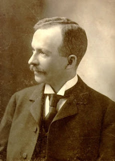 Black and white portrait of Charles Chesnutt