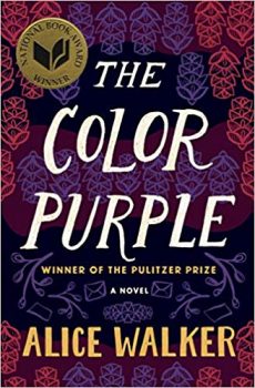 Book Cover "The Color Purple" by Alice Walker