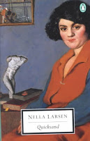 Nella Larsen's book cover, Quicksand.