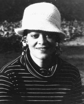 Black and white photo of Toni Cade Bambara.