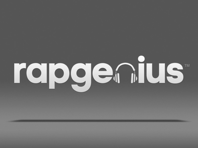 "Logo of 'rapgenius'"