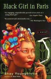 "Cover of the book 'Black Girl in Paris' by Shay Youngblood"