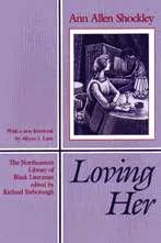 "Cover of the book 'Loving Her' by Ann Allen Shockley"