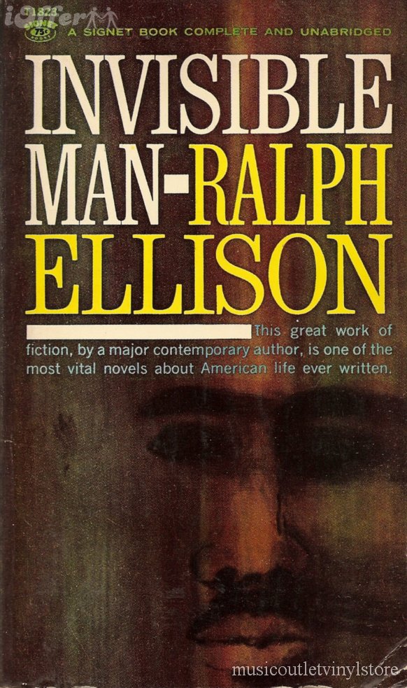 "Cover of the book "Invisible Man" by Ralph Ellison"