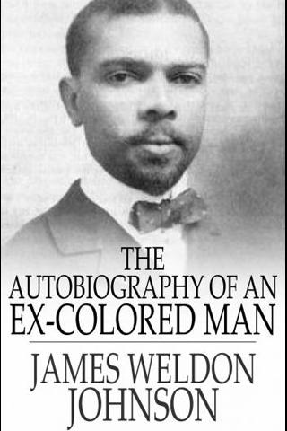 "Cover of the book 'Autobiography of an Ex-Coloured Man' by James Weldon Johnson"