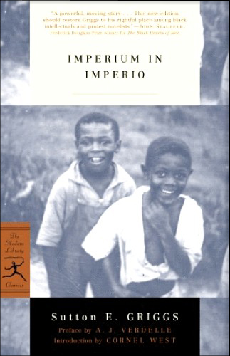 "Cover of the book 'Imperium in Imperio' by Sutton E. Griggs"