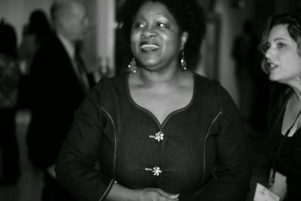 "Black and white image of Joanne Gabbin"