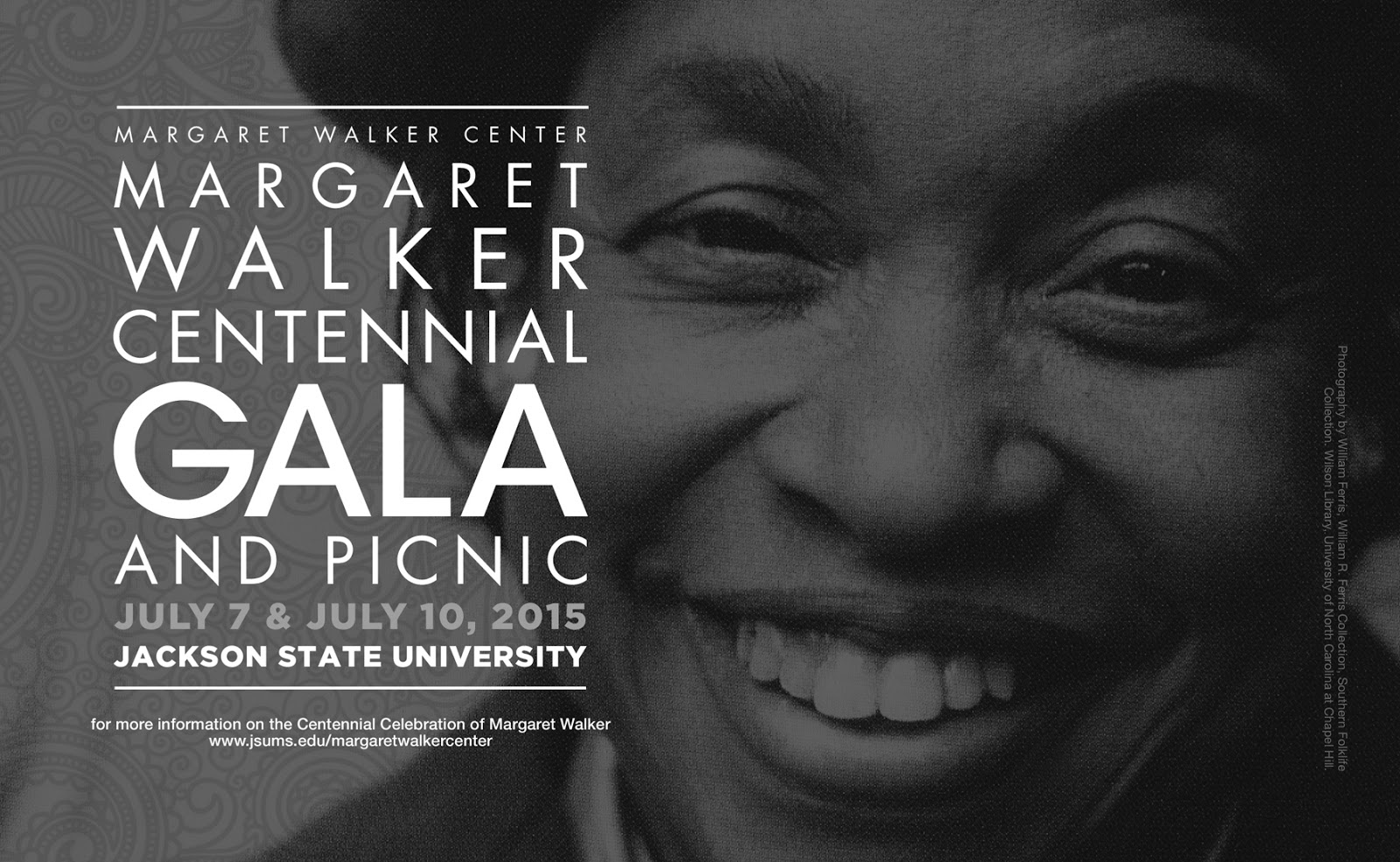 "Margaret Walker Centennial Gala and Picnic poster"