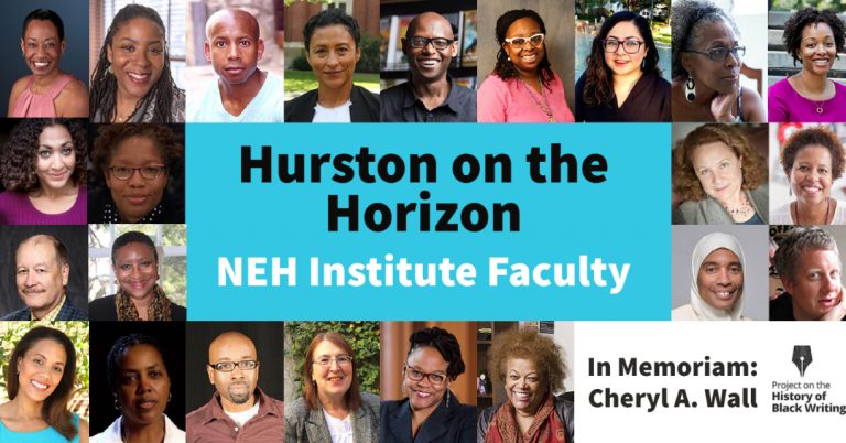 Collage of the 2021 Hurston on the Horizon NEH Institute Faculty