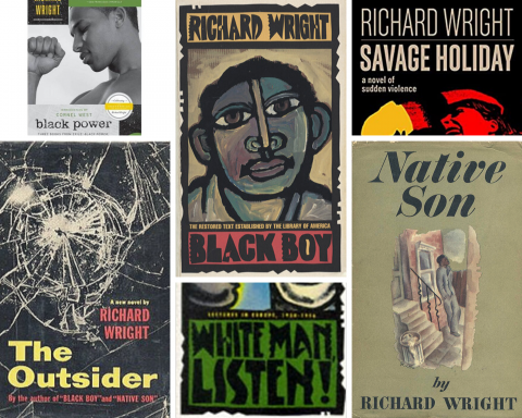 "Covers of Richard Wright's book"