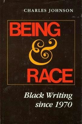 "Cover of the book 'Being & Race' by Charles Johnson"