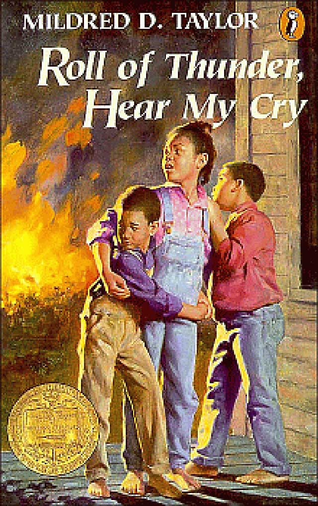 "Cover of the book 'Roll of Thunder, Hear My Cry' by Mildred D. Taylor"