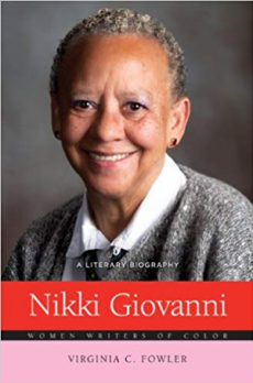 Book Cover "Nikki Giovanni" by Virginia C. Fowler