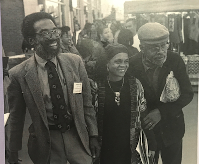 "Lorenzo Thomas, Sonia Sanchez and Amiri Baraka."