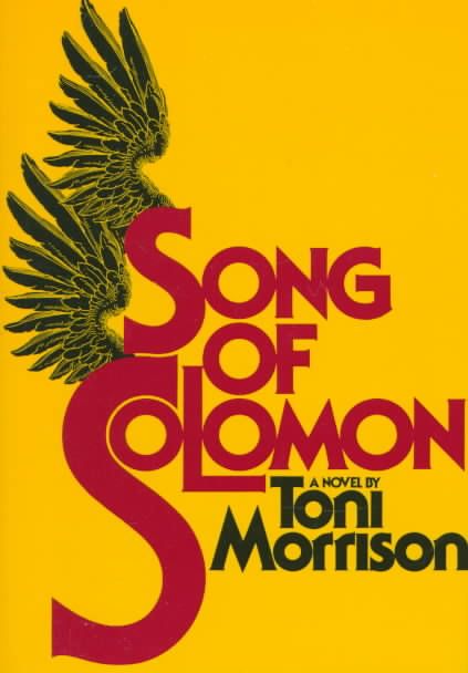 "Cover of the book 'Song of Solomon' by Toni Morrison"