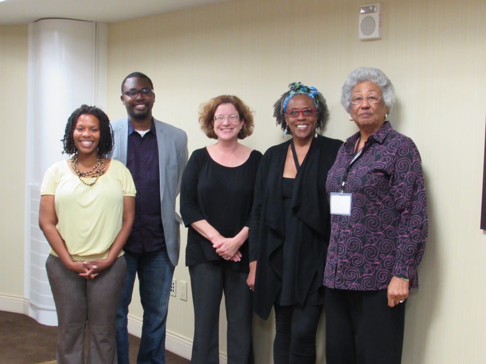 "Board members Doretha Williams (George Washington University), Howard Rambsy (Southern Illinois University), Amy Earhart (Texas A&M University), Maryemma Graham (University of Kansas), and Daryl Dance (University of Richmond)"