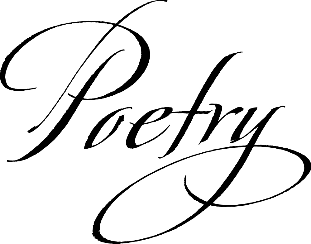 "Poetry in cursive"