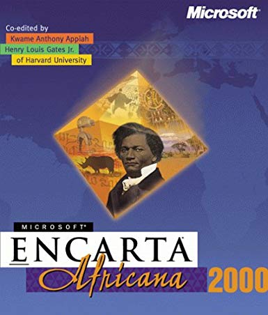 "Cover of "Microsoft Encarta Africana 2000""