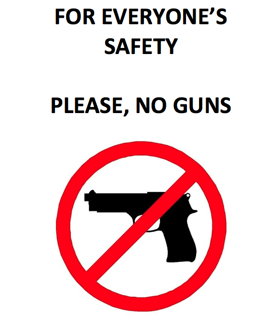 "gun safety poster"