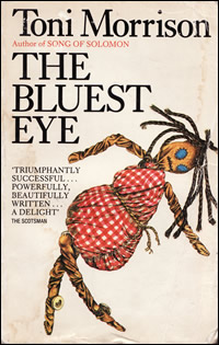 "Cover of the book 'The Bluest Eye' by Toni Morrison"