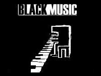 "Graphic with text saying 'Black Music'"