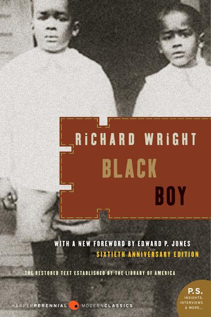 "Cover of the book 'Black Boy' by Richard Wright"