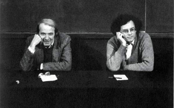 "Gilles Deleuze and Felix Guattari"