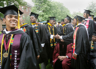 "A group of college graduates"