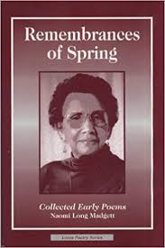 Book cover "Remembrances of Spring" by Naomi Long Madgett
