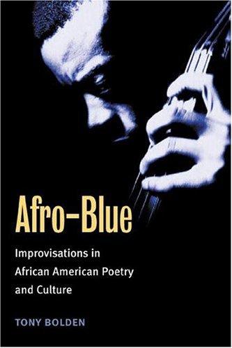 "Cover of the book 'Afro Blue' by Tony Bolden"