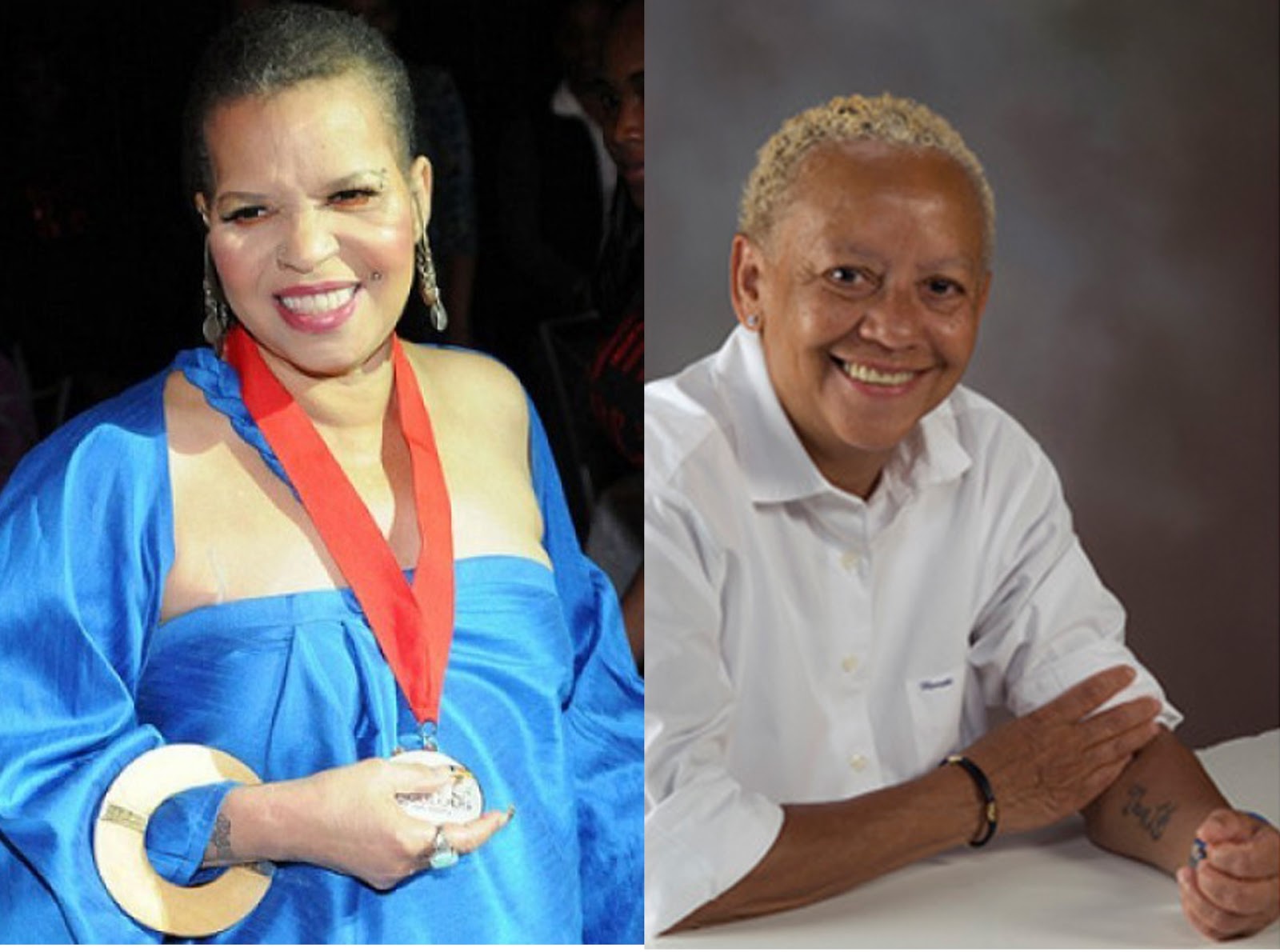 "Ntazoke Shange and Nikki Giovanni" 