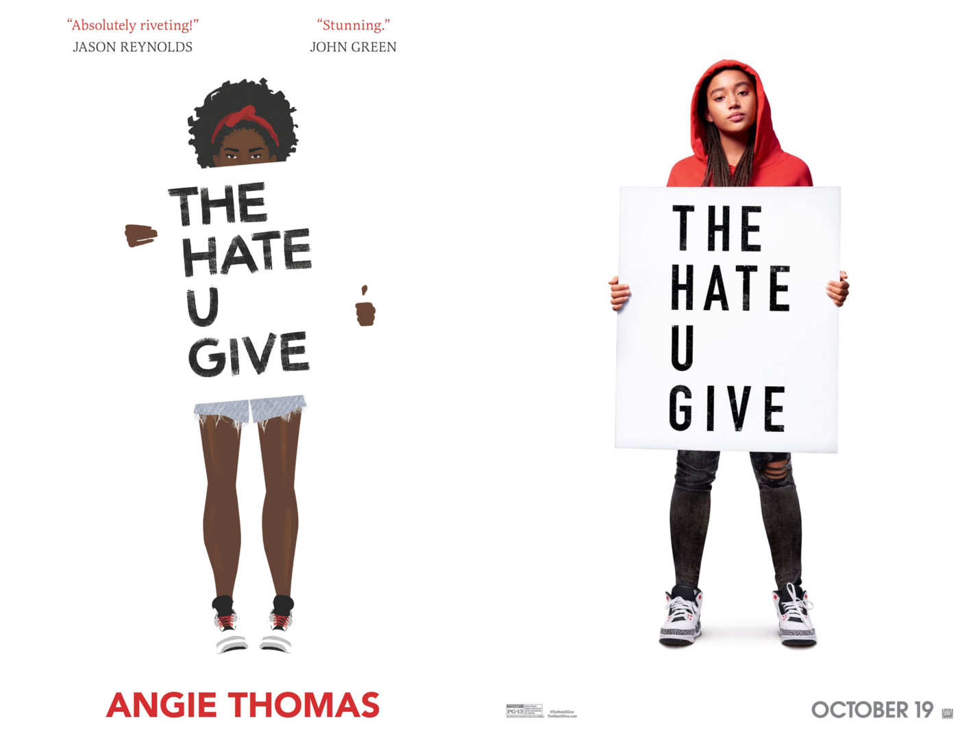 Book Cover "The Hate U Give" by Angie Thomas