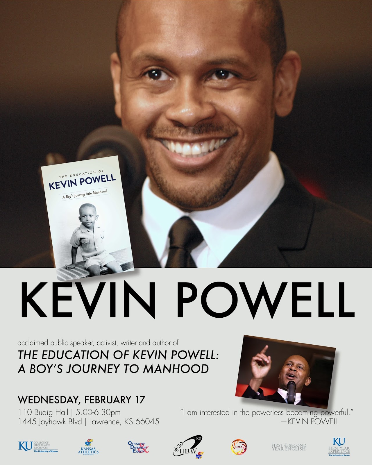 "Kevin Powell poster"