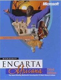 Cover of Encarta Africana book